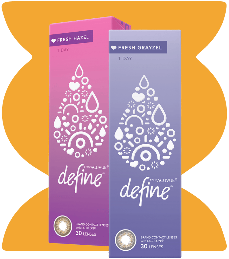 Acuvue Define® Fresh packaging